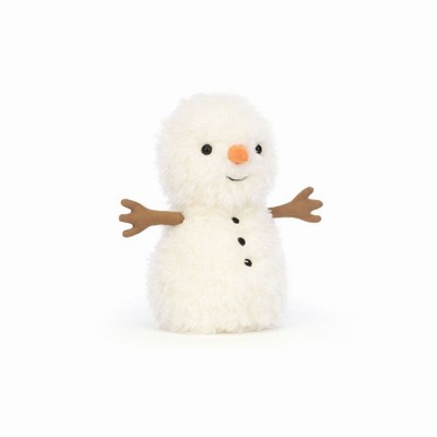 Jellycat Little Snowman USA | 05968YEVB